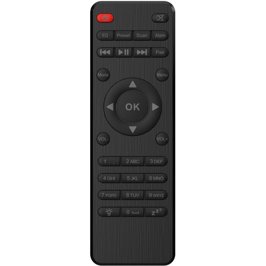 Sencor - Internetinis radijas 20W/5V Wi-Fi + nuotolinio valdymo pultas