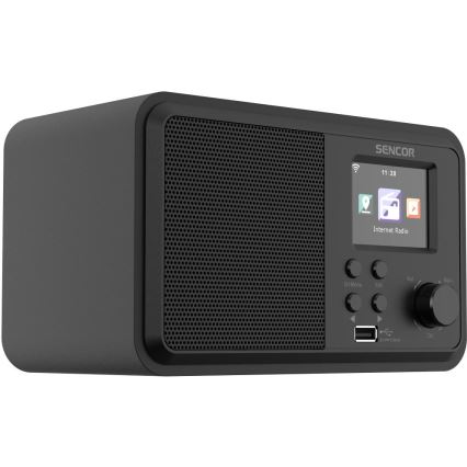 Sencor - Internetinis radijas 4W/5V Wi-Fi + nuotolinio valdymo pultas