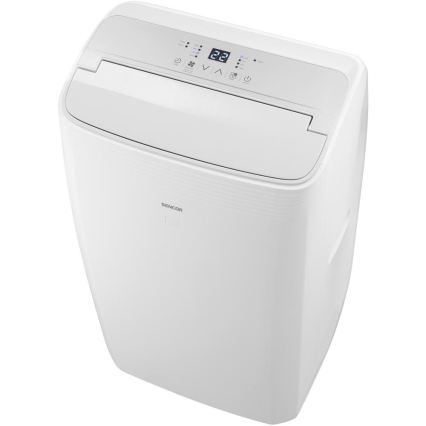 Sencor - Išmanus mobilus oro kondicionierius 5 viename su pilnu priedų komplektu 733W/230V 9000 BTU Wi-Fi balta + nuotolinis valdymas