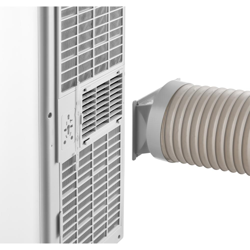 Sencor - Išmanus mobilus oro kondicionierius 3 viename su visais priedais 1020W/230V 10000 BTU Wi-Fi balta + nuotolinio valdymo pultas