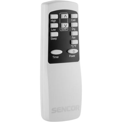 Sencor - Išmanus nešiojamas oro kondicionierius 3 viename su pilnu priedų komplektu 760 W/230 V 7000 BTU Wi-Fi + nuotolinis valdymas