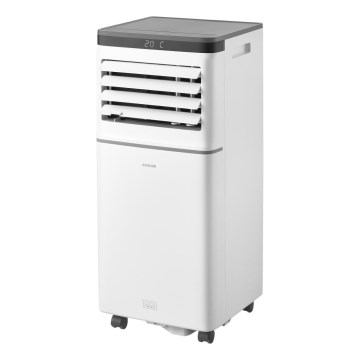 Sencor - Išmanus mobilus oro kondicionierius 3 viename su pilnu priedų komplektu 815W/230V 8000 BTU Wi-Fi baltas + nuotolinis valdymas