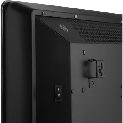Sencor - Išmanusis elektrinis tiesioginis šildytuvas/konvektorius 1200/2400W/230V IP24 Wi-Fi juodas