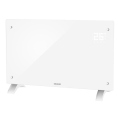 Sencor - Išmanusis elektrinis tiesioginis šildytuvas/konvektorius 2000W/230V IP24 Wi-Fi balta + nuotolinio valdymo pultas