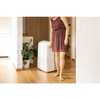 Sencor - Išmanusis mobilus oro kondicionierius 3in1 su visais priedais 1450W/230V 12000 BTU Wi-Fi balta + nuotolinio valdymo pultas