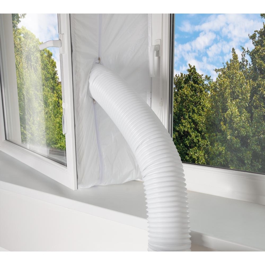 Sencor - Išmanusis mobilus oro kondicionierius 3in1 su visais priedais 1450W/230V 12000 BTU Wi-Fi juoda + nuotolinio valdymo pultas