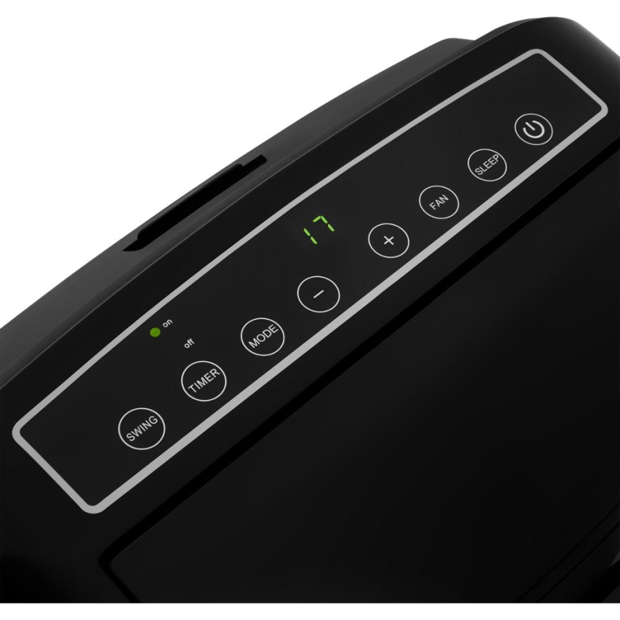 Sencor - Išmanusis mobilus oro kondicionierius 3in1 su visais priedais 1450W/230V 12000 BTU Wi-Fi juoda + nuotolinio valdymo pultas