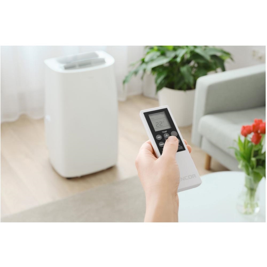 Sencor - Išmanusis mobilus oro kondicionierius 3in1 su visais priedais 1700W/230V 16000 BTU Wi-Fi + nuotolinio valdymo pultas