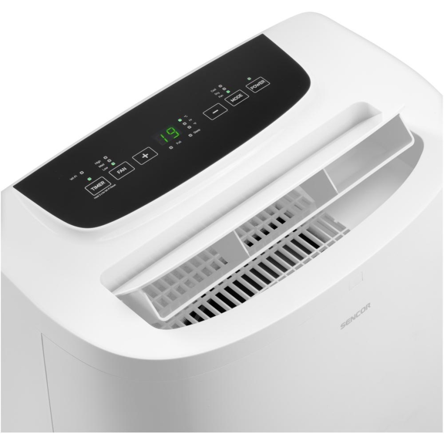 Sencor - Išmanusis mobilus oro kondicionierius 3in1 su visais priedais 1700W/230V 16000 BTU Wi-Fi + nuotolinio valdymo pultas