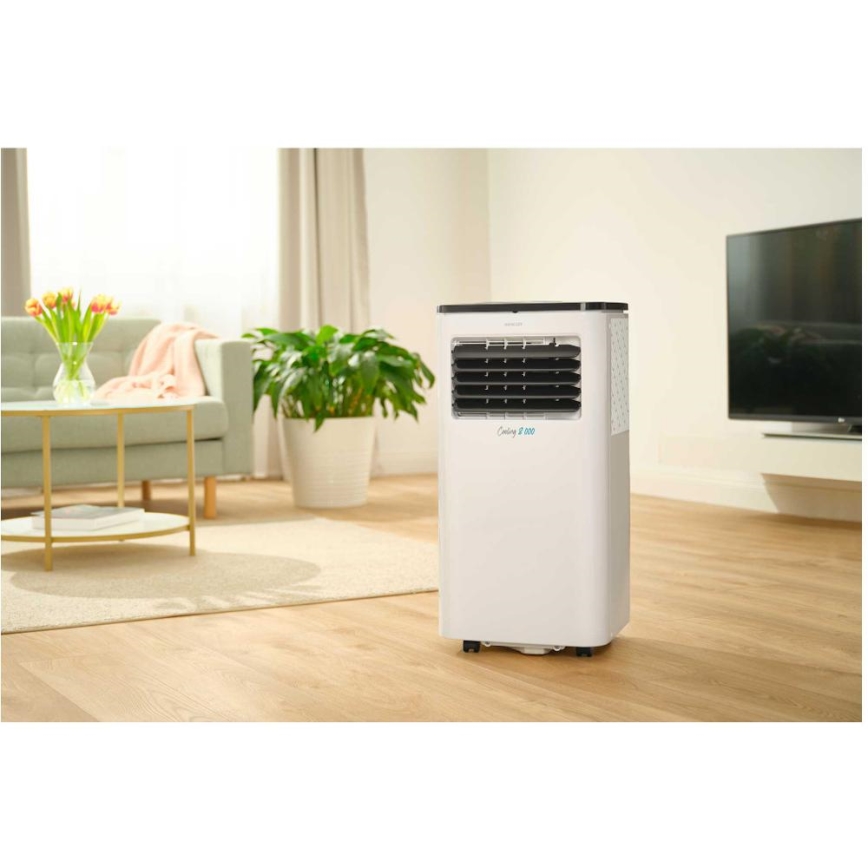 Sencor - Išmanusis mobilus oro kondicionierius 3in1 su visais priedais 805W/230V 8000 BTU Wi-Fi + nuotolinio valdymo pultas