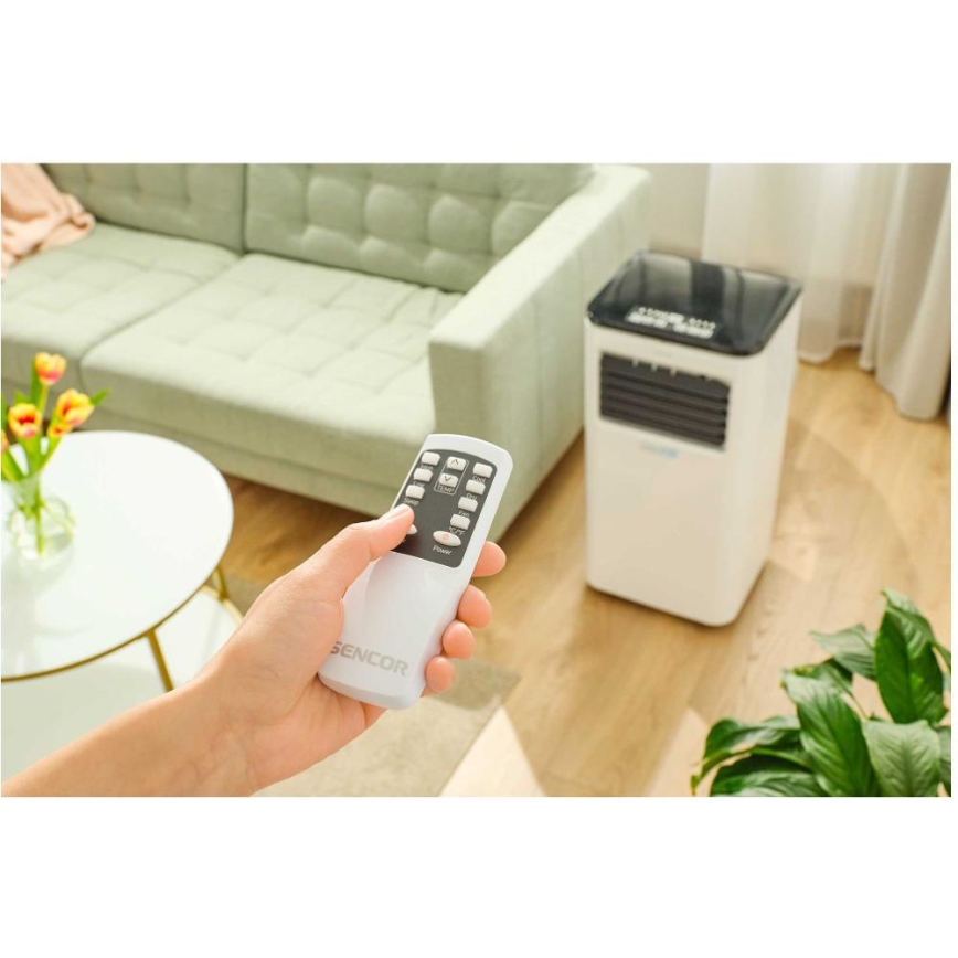 Sencor - Išmanusis mobilus oro kondicionierius 3in1 su visais priedais 805W/230V 8000 BTU Wi-Fi + nuotolinio valdymo pultas