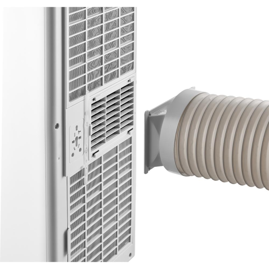 Sencor - Išmanus mobilus oro kondicionierius 3 viename su pilnu priedų komplektu 815W/230V 8000 BTU Wi-Fi baltas + nuotolinis valdymas