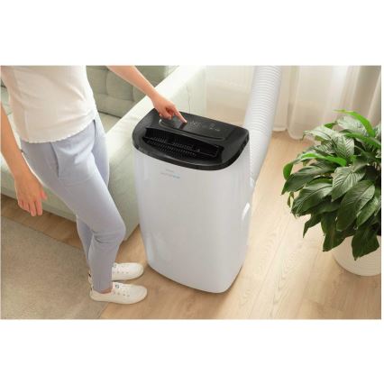 Sencor - Išmanus mobilus oro kondicionierius 4v1 įskaitant visus priedus 1750W/230V 18000 BTU Wi-Fi balta + nuotolinis valdymas