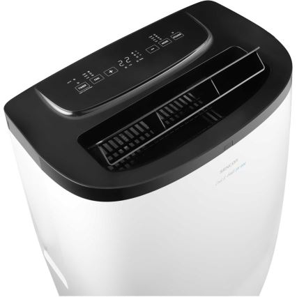 Sencor - Išmanus mobilus oro kondicionierius 4v1 įskaitant visus priedus 1750W/230V 18000 BTU Wi-Fi balta + nuotolinis valdymas