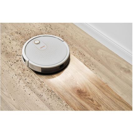 Sencor - Išmanusis robotas dulkių siurblys su šluoste 2in1 28W/2600 mAh Wi-Fi balta + nuotolinio valdymo pultas