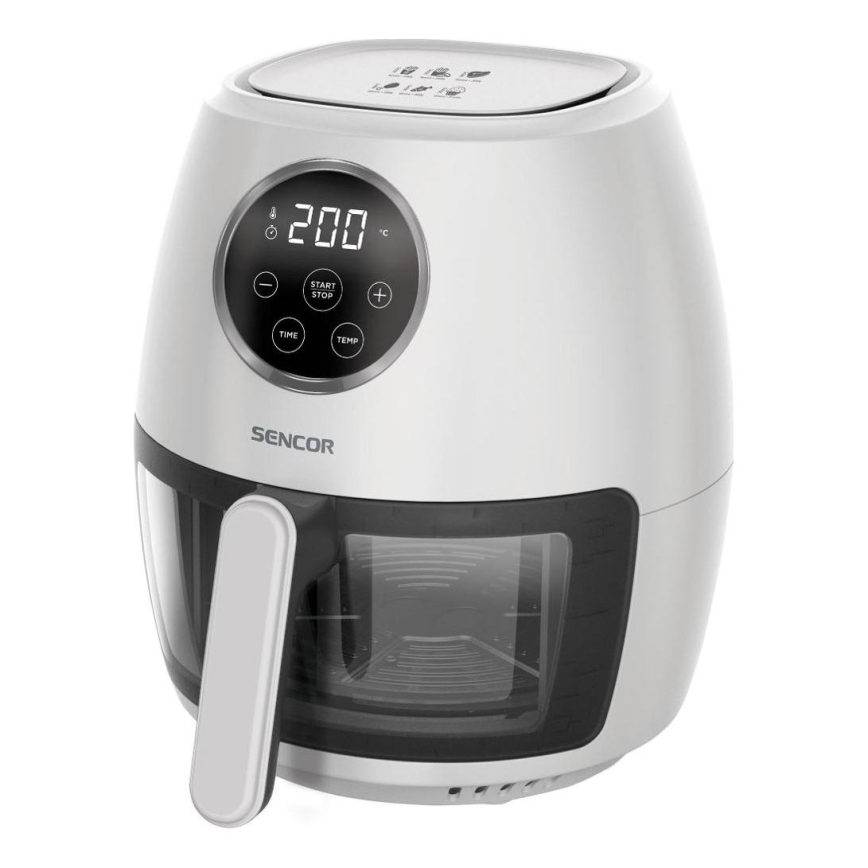 Sencor - Karšto oro gruzdintuvas 3,5 l 1300W/230V balta