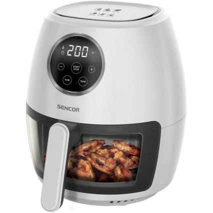 Sencor - Karšto oro gruzdintuvas 3,5 l 1300W/230V balta