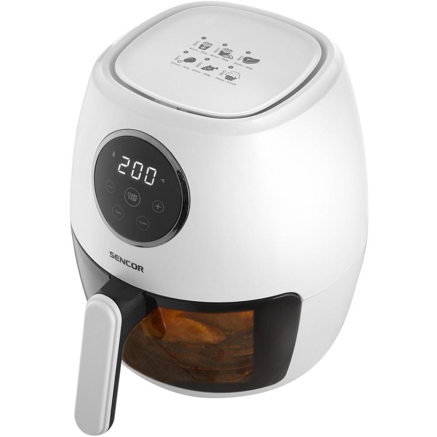 Sencor - Karšto oro gruzdintuvas 3,5 l 1300W/230V balta