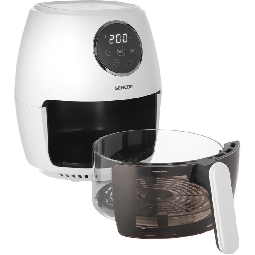 Sencor - Karšto oro gruzdintuvas 3,5 l 1300W/230V balta