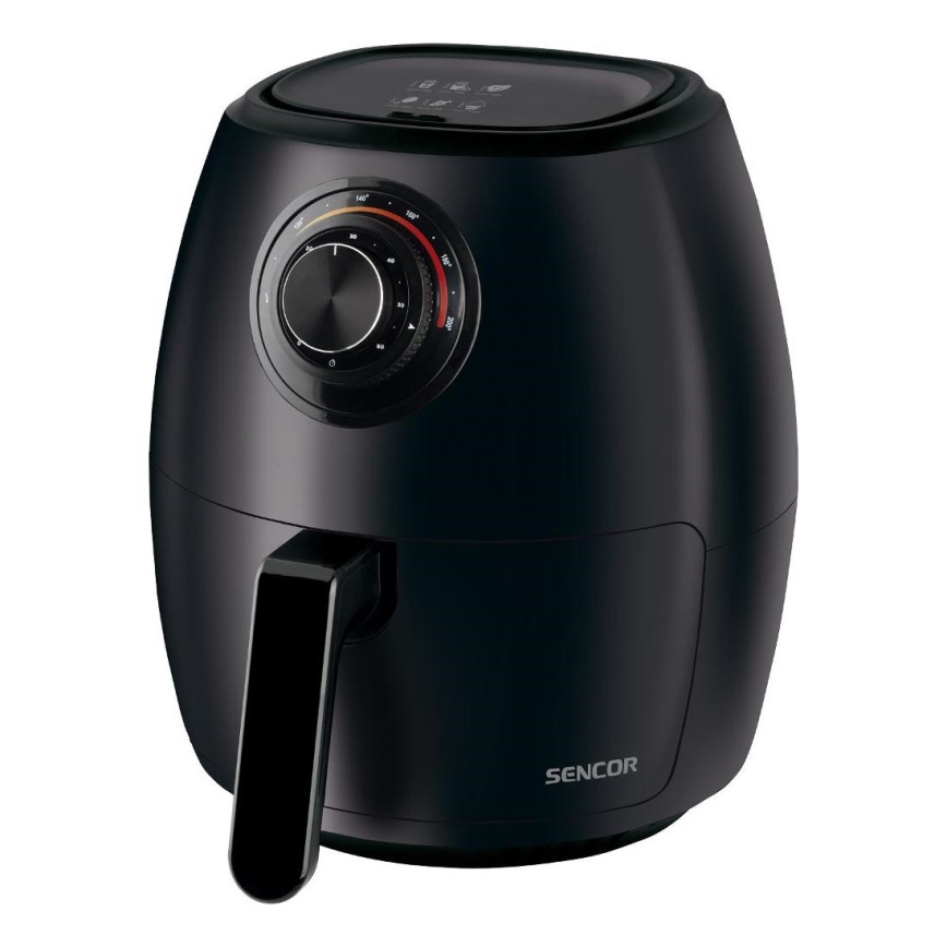 Sencor - Karšto oro gruzdintuvė 3,5 l 1300W/230V juoda