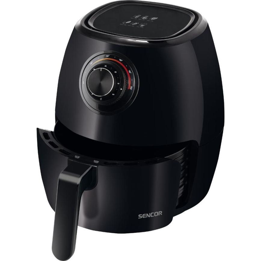 Sencor - Karšto oro gruzdintuvė 3,5 l 1300W/230V juoda