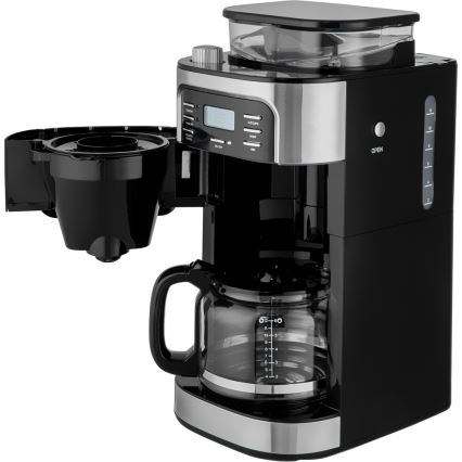 Sencor - Kavos virimo aparatas 1,5 l su LCD ekranu 900W/230V