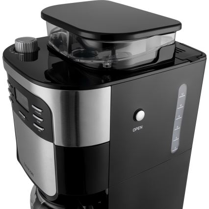 Sencor - Kavos virimo aparatas 1,5 l su LCD ekranu 900W/230V
