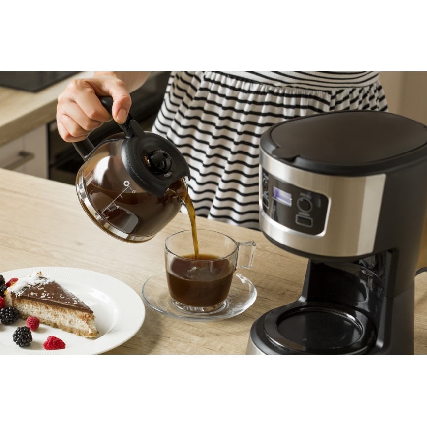 Sencor - Kavos virimo aparatas su LCD ekranu 700W/230V