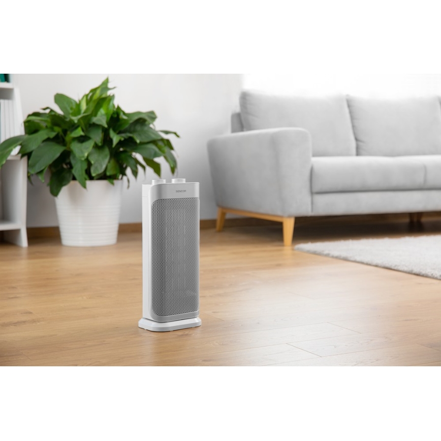 Sencor - Keraminis ventiliatorius su šildytuvu 1000/2000W/230V