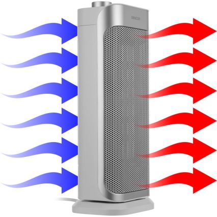 Sencor - Keraminis ventiliatorius su šildytuvu 1000/2000W/230V