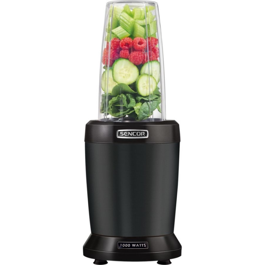 Sencor - Kokteilių nutri maišytuvas 1000W/230V juodas