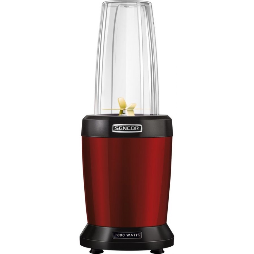 Sencor - Kokteilių nutri maišytuvas 1000W/230V raudonas