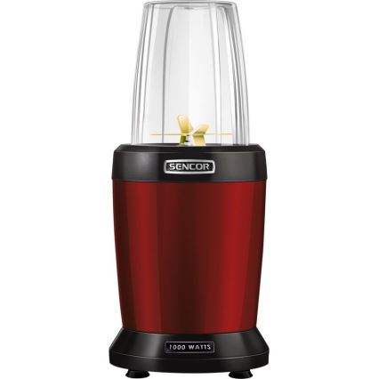 Sencor - Kokteilių nutri maišytuvas 1000W/230V raudonas