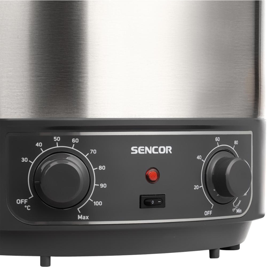Sencor - Konservavimo puodas 27 l 1800W/230V nerūdijančio plieno/pilka