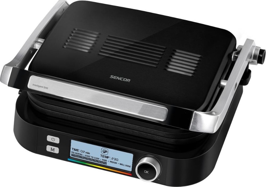 Sencor - Kontaktinis grilis 2100W/230V juoda