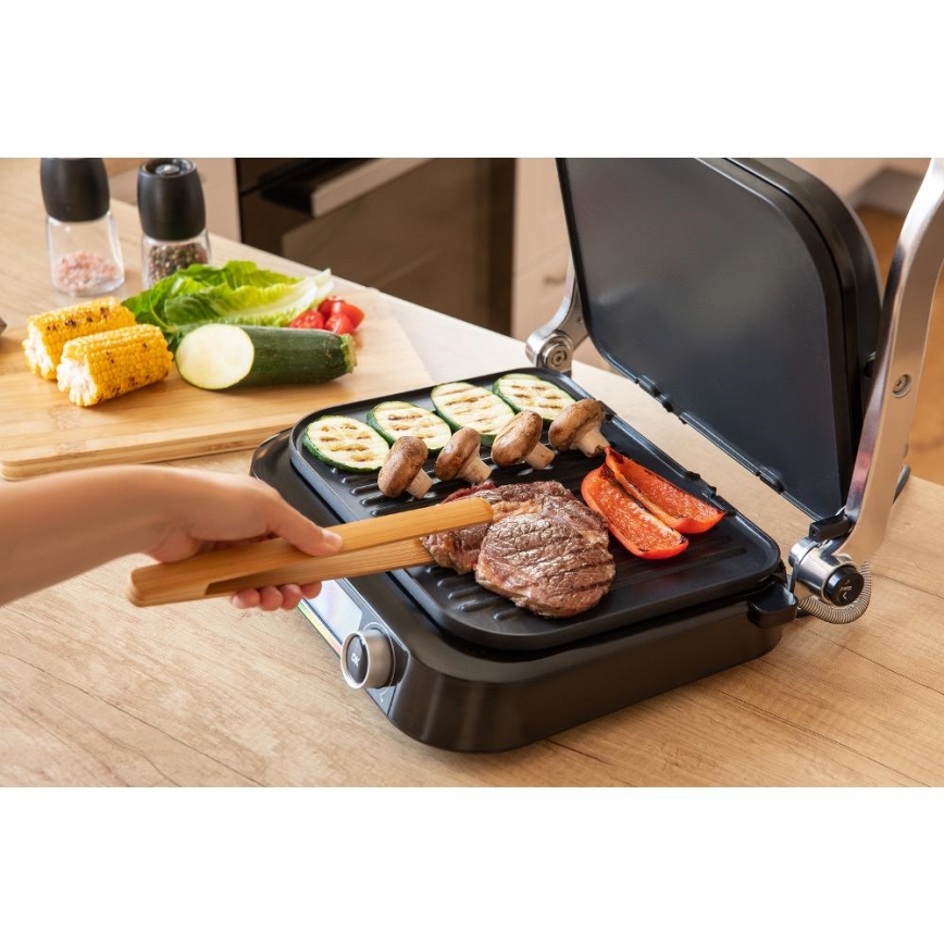 Sencor - Kontaktinis grilis 2100W/230V juoda