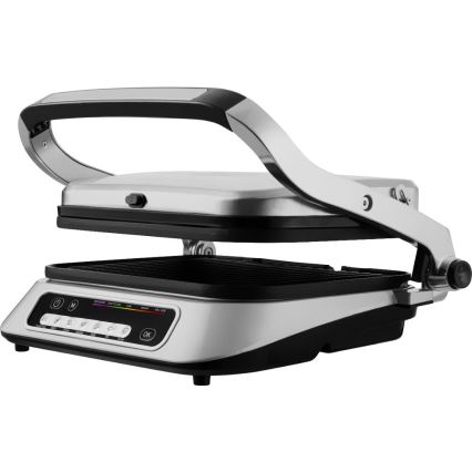 Sencor - Kontaktinis grilis 2100W/230V matinio chromo spalvos