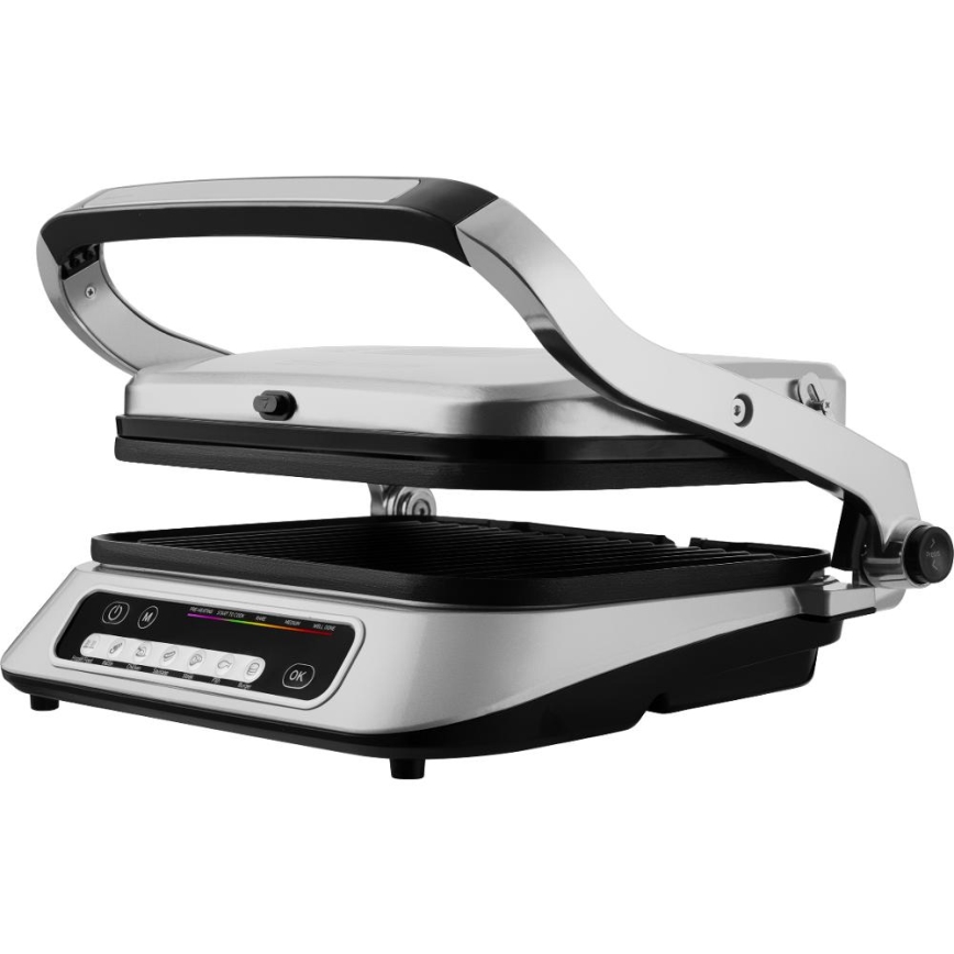 Sencor - Kontaktinis grilis 2100W/230V matinio chromo spalvos