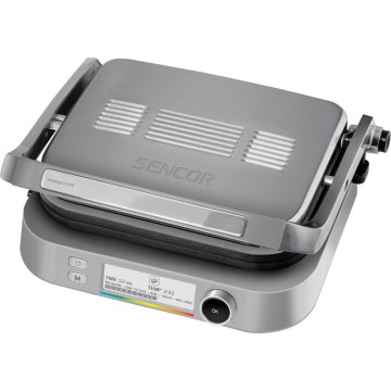 Sencor - Kontaktinis grilis 2100W/230V matinis chromas