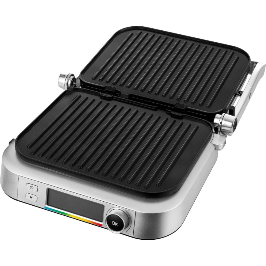 Sencor - Kontaktinis grilis 2100W/230V matinis chromas