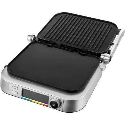 Sencor - Kontaktinis grilis 2100W/230V matinis chromas
