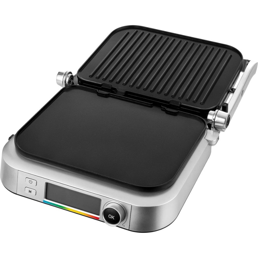 Sencor - Kontaktinis grilis 2100W/230V matinis chromas