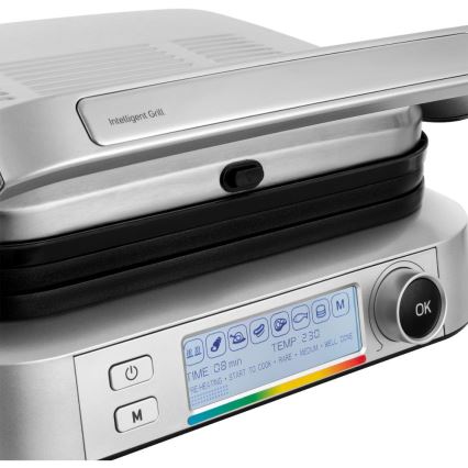 Sencor - Kontaktinis grilis 2100W/230V matinis chromas