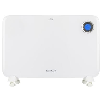 Sencor - Konvekcinis šildytuvas su LCD ekranu ir termostatu 750W/1500W/230V IP24