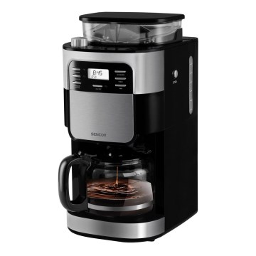 Sencor - Lašinimo kavos aparatas 1,5 l su LCD ekranu 900W/230V
