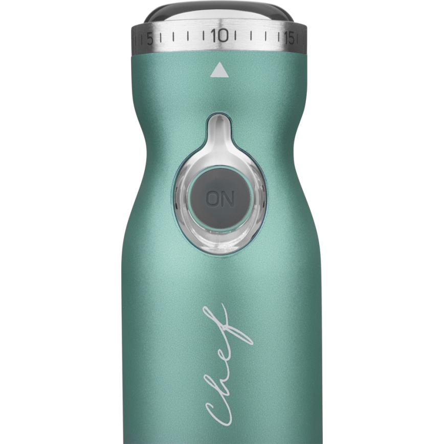 Sencor – Lazdelinis maišytuvas 4in1 1200W/230V nerūdijančio plieno/turkio spalvos