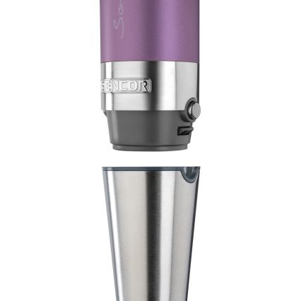 Sencor –  Lazdelinis maišytuvas. 4in1 1200W/230V nerūdijančio plieno/violetinė