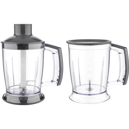 Sencor –  Lazdelinis maišytuvas. 4in1 1200W/230V nerūdijančio plieno/violetinė