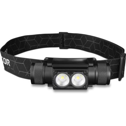 Sencor - LED įkraunamas aliumininis žibintas LED/10W/2600 mAh IP66