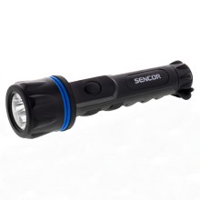 Sencor - LED Žibintuvėlis LED/2xAA IP62 mėlynas